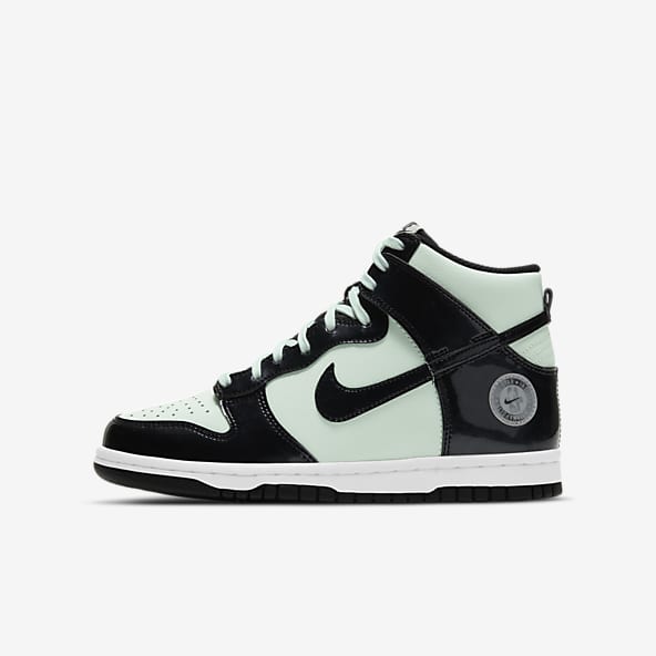 Boys Nike Dunk High Top Shoes. Nike